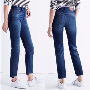Madewell Perfect Vintage Step Hem Jeans